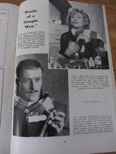 EDWARD WOODWARD S.HANCOCK on stage SIMPLE MAN - 1962 DIANA RIGG Comedy of Errors