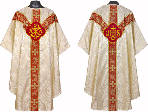 Golden clergy gothic - , vestment