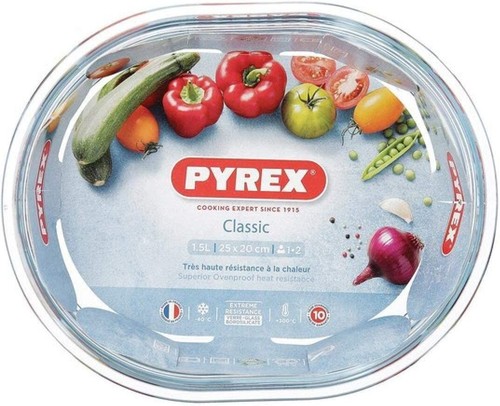 Pyrex oval pie - pyrex, roaster