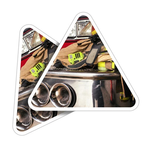 Triangle shape vinyl - 2x,