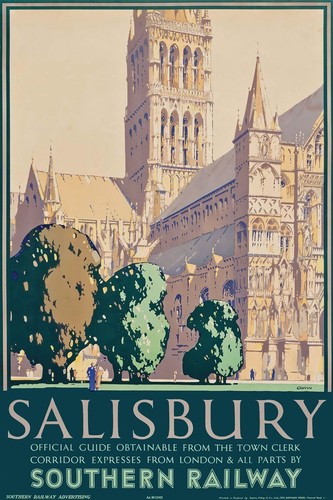 Tx614 vintage salisbury travel - salisbury,
