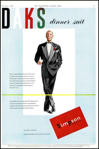 1952 vintage advertising daks - ,