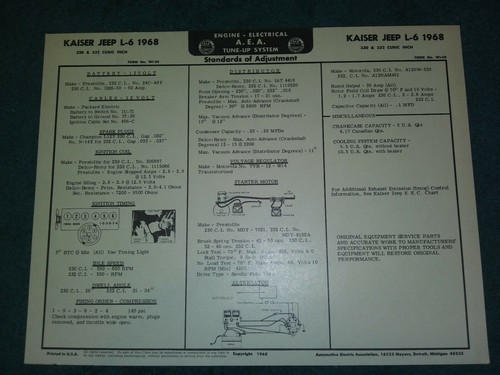 1968 kaiser jeep 330 332 - 330,