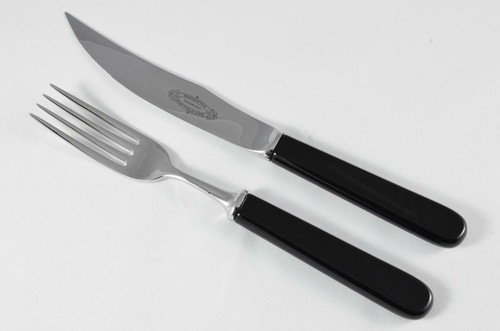 New genuine black handle steak - genuine,