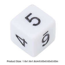 C-20PCS 16mm Six Sided Dice