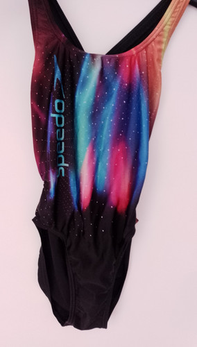 Speedo ladies black multi - speedo,