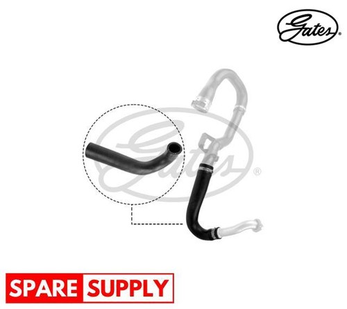 Charger air hose - air, opel