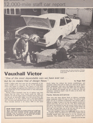 Vauxhall victor 2000 - vauxhall,