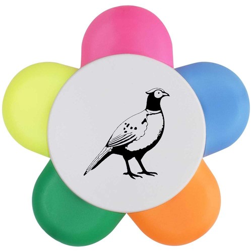 Proud pheasant flower shape - pheasant',