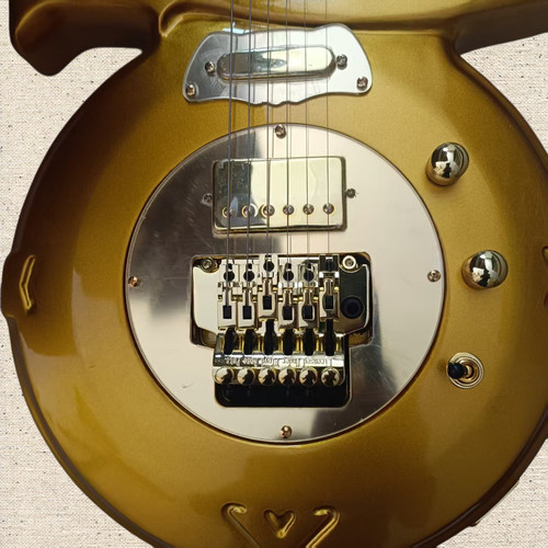 Prince symbol metallic gold - prince,