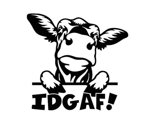 Small funny animal cow - funny,