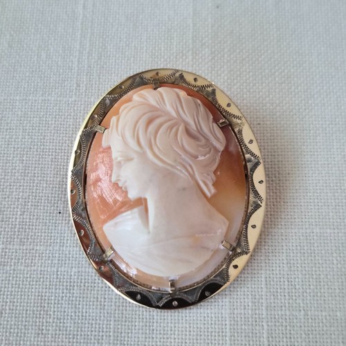 Vintage rolled gold shell - rolled,