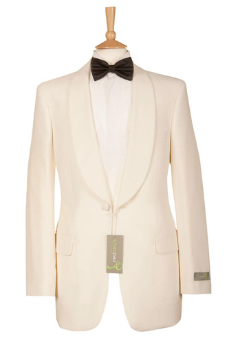 Ivory tuxedo dinner jacket - tuxedo,