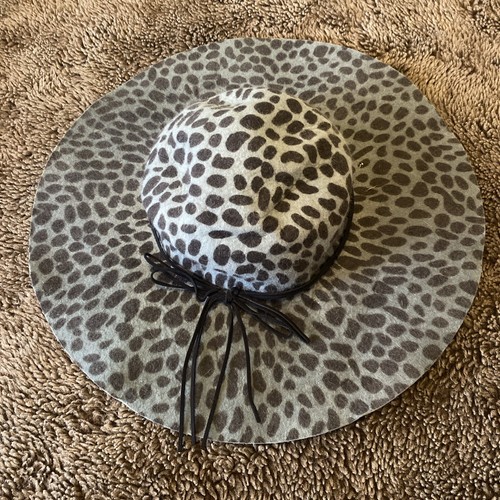 Leopard print hat - leopard,