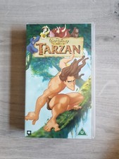 Walt Disney Classics Tarzan  PAL VHS Video Tape Cassette Vintage 2000 Retro 