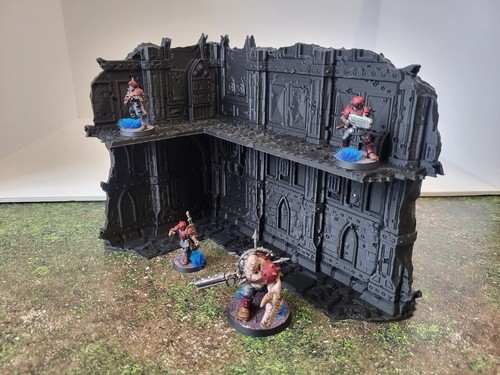 Large gothic ruin - gothic, terrain