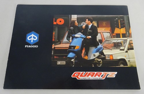 Brochure piaggio quartz - brochure, 50cc