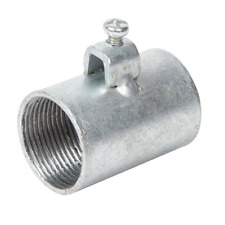 25MM GALVANISED STEEL CONDUIT FITTINGS SADDLES COUPLERS LIDS BUSHES INSPECTION
