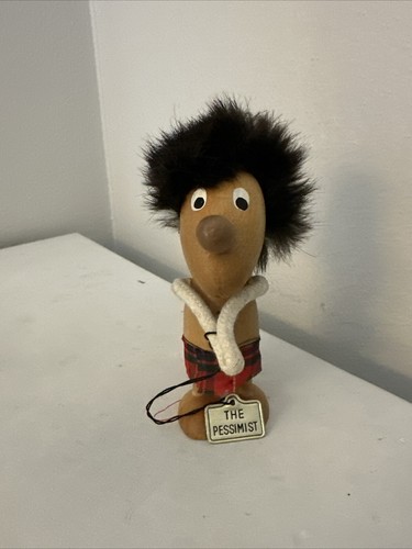 Danish troll figure wood gonk - troll,