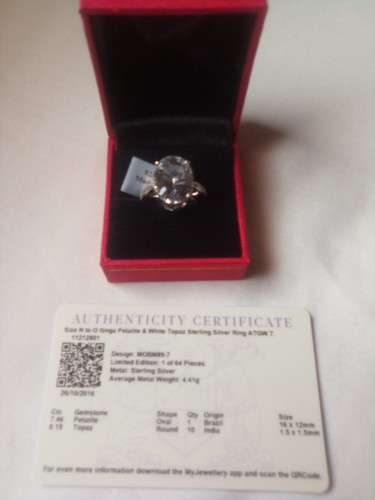 Itinga petalite white - white, topaz