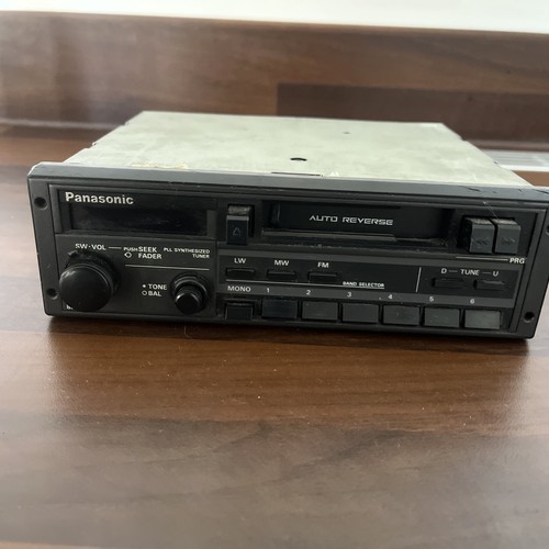 Vintage panasonic car stereo - car,
