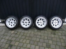 Classic Mini - Superlite 13 x 7 alloy wheels and tyres
