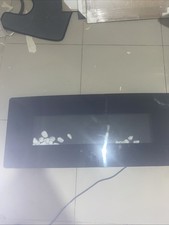 Wall mounted electric fireplace