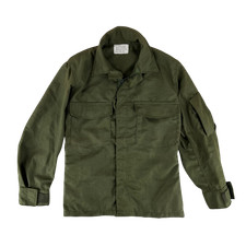 US Air Force Shirt Green Flyers Flame Resistant Hot Weather Vintage 70s Small