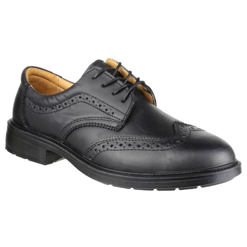 Amblers s1p black - s1p, leather
