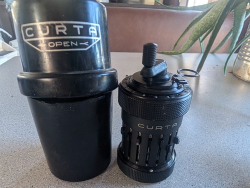 Curta calculator type 71560 - calculator, i