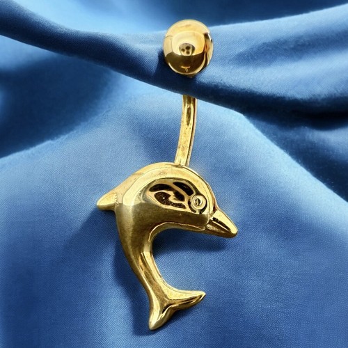 Vintage dolphin belly bar - vintage,