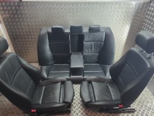 BMW E90 Lci 2009-2011 M Sport Black Leather Interior Seats 