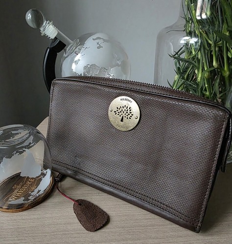 Leather pouch bag vintage - bag,