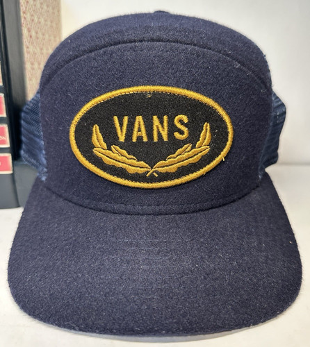 Y2k vans snapback trucker hat - vans,