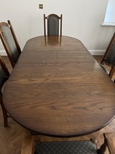 Oak Table And Chairs