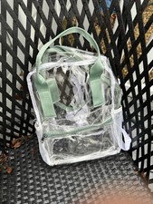 See Through Clear Backpack – Compact & Stylish (Japanese version)