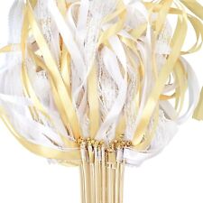 25 Decorative Ribbon Sticks