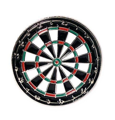Dart board metal enamel - dart,