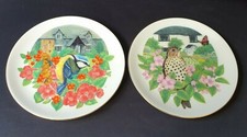 Pair of Coalport "Garden