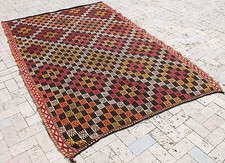 Turkish Kilim Rug 66''x101''