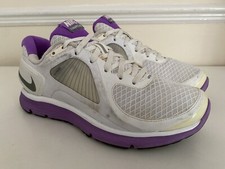 Women’s Nike Lunareclipse Running Trainers White Purple Size UK 5 US 7.5