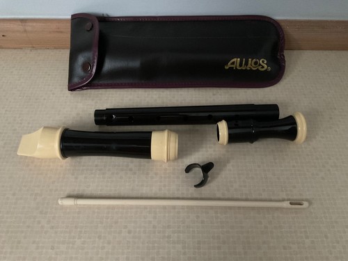 Aulos recorder treble - recorder, model