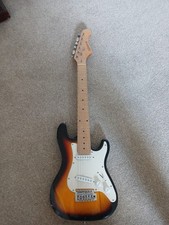 6 String Elevation Tobacco Burst Electric Rock Guitar, With Amplifier Included