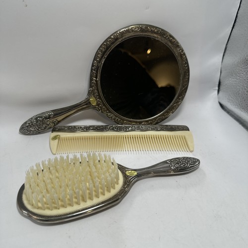 1940s vanity grooming 3pc set - 1940s,