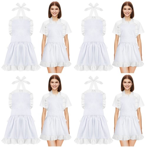Cute white maid apron - maid, for
