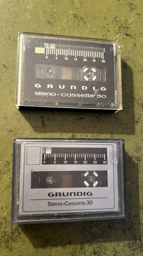 Grundig steno cassette - grundig, x