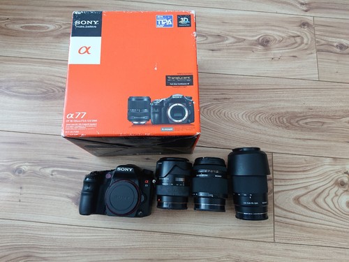 Sony alpha a77 slt a77v - slt-a77v, 24.3mp