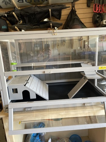 Hamster cage with accessories - hamster,