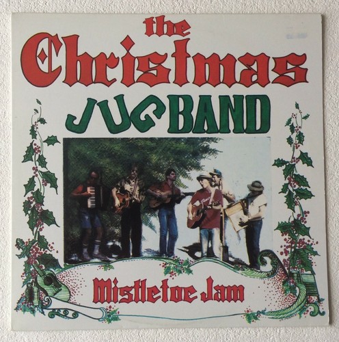 Christmas jug band - band, mistletoe