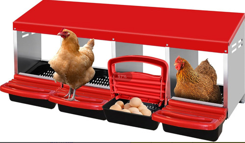 Metal chicken nesting box - nesting,